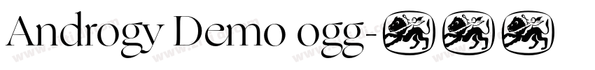 Androgy Demo ogg字体转换